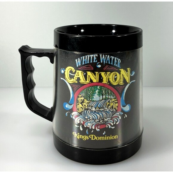 Kings Dominion The Grizzly & White Water Canyon Mug Amusement Park Memorabilia - Picture 2 of 9